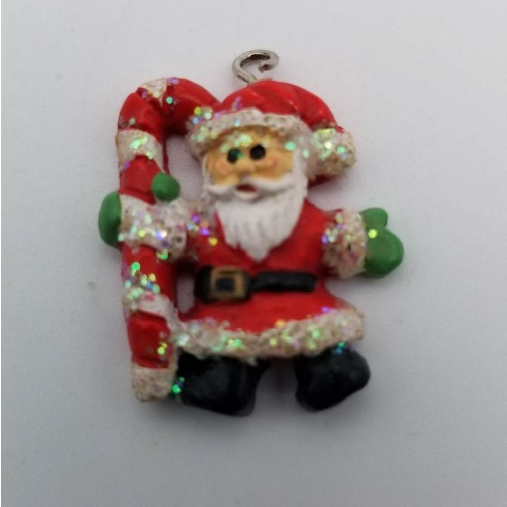 Vintage Santa Claus‎ necklace pendant